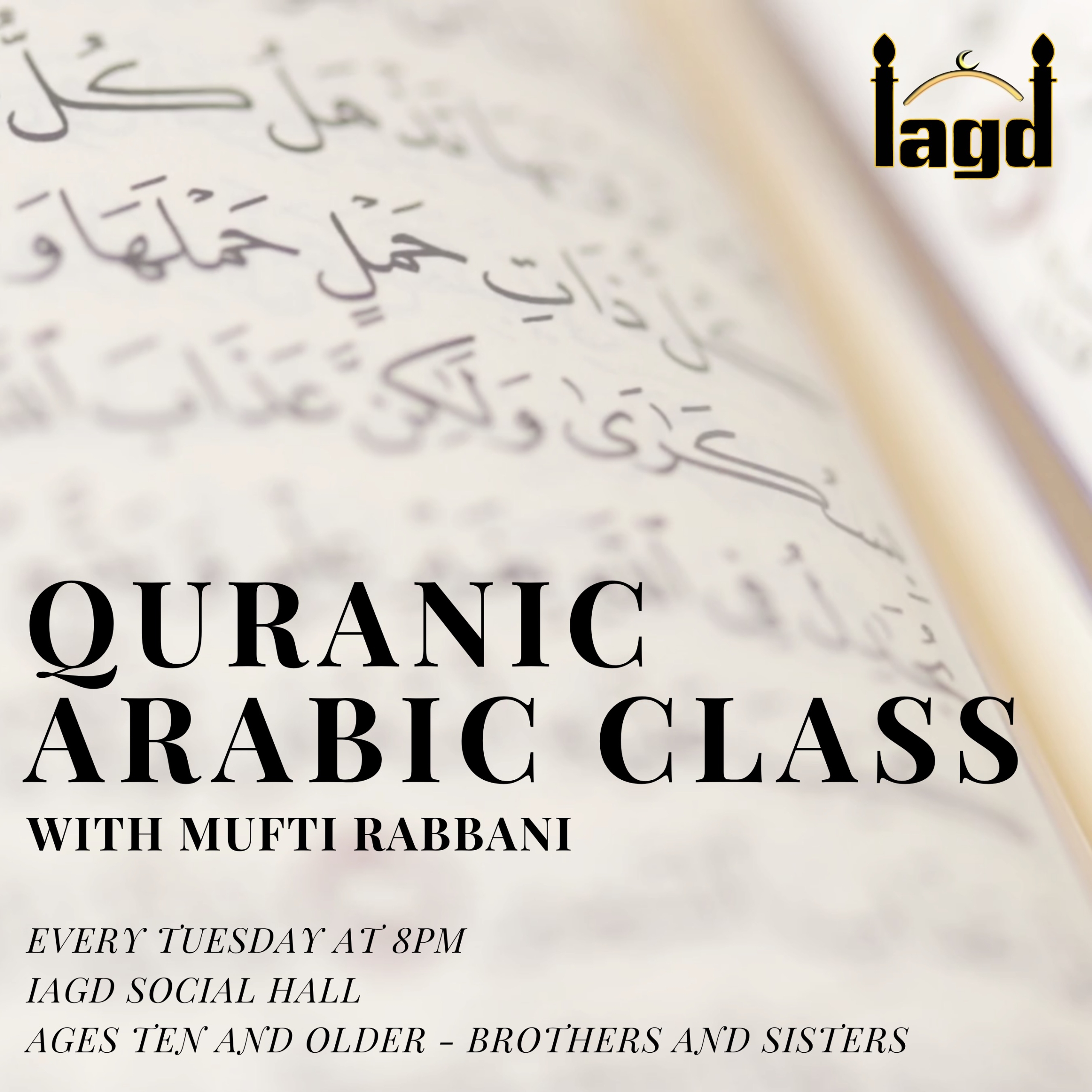 Quranic Arabic Class